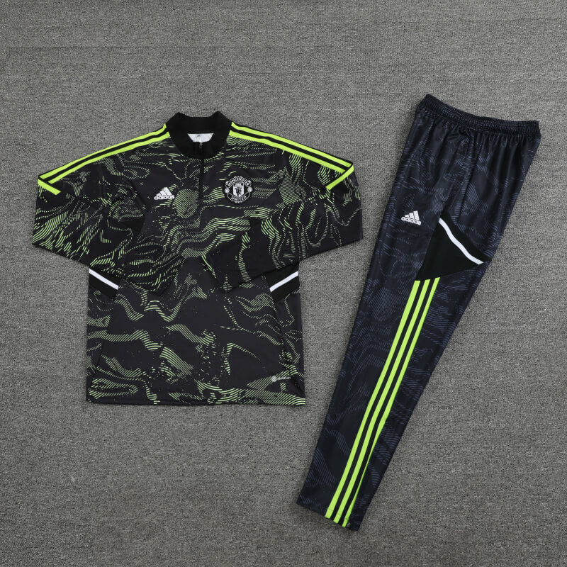 Manchester United Dark Green Training Suit 23/24
