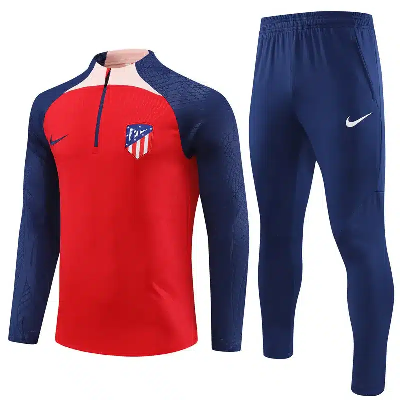 Atletico Madrid Player Red Training Suit 23-24